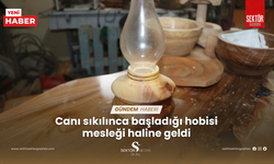 Canı sıkılınca başladığı hobisi mesleği haline geldi