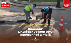 MASKİ’den yağmur suyu ızgaralarında temizlik