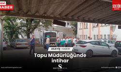 Tapu Müdürlüğünde intihar