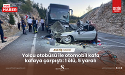 Kafa kafaya çarpıştılar: 1 ölü, 5 yaralı