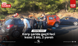 Karşı şeride geçti feci kaza: 2 ölü, 2 yaralı