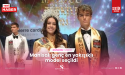 Manisalı genç en yakışıklı model seçildi