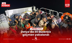 Datça’da 30 düzensiz göçmen yakalandı