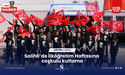 Salihli’de İlköğretim Haftasına coşkulu kutlama