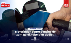 Motorinden sonra benzine de zam geldi, tabelalar değişti