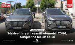 Türkiye’nin yerli ve milli otomobili TOGG, sahiplerine teslim edildi