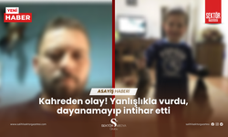 Ava giderken yanlışlıkla oğlunu vuran baba intihar etti