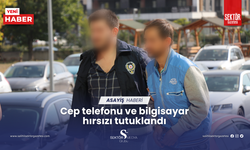 Cep telefonu ve bilgisayar hırsızı tutuklandı