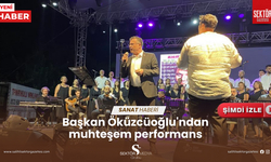 Başkan Öküzcüoğlu'ndan muhteşem performans