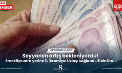 Seyyanen artış bekleniyordu! Emekliye zam yerine 3. ikramiye: Uzlaşı sağlandı, 5 bin lira...