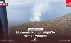 Marmaris Karacasöğüt’te orman yangını