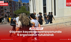 Göçmen kaçaklığı operasyonunda 5 organizatör tutuklandı