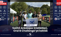 Salihli Ankaspor triatletleri,  Oral B Challenge’ye katıldı