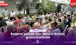 Bedava yemek için 'Mevlüt Bulma' grubu kurdular