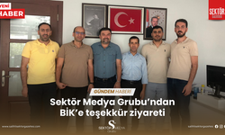 Sektör Medya Grubu’ndan BİK’e teşekkür ziyareti