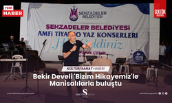 Bekir Develi 'Bizim Hikayemiz'le Manisalılarla buluştu