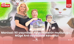 Manisalı 90 yaşındaki Ayşe teyzenin mutluluğu…  Müge Anlı sayesinde kavuştu!