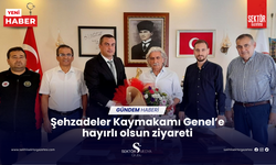 Şehzadeler Kaymakamı Genel’e hayırlı olsun ziyareti