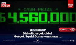 Diziydi gerçek oldu! Gerçek Squid Game yarışması…