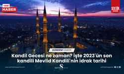 Kandil Gecesi ne zaman? İşte 2023'ün son kandili Mevlid Kandili'nin idrak tarihi