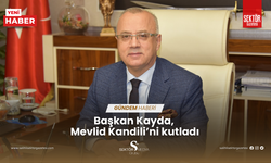 Başkan Kayda, Mevlid Kandili’ni kutladı