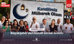 Büyükşehir’den kandil simidi ikramı