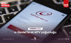 e-Devlet'te ek MTV yoğunluğu