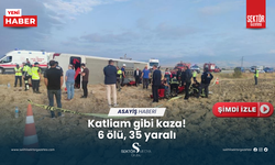 Katliam gibi kaza! 6 ölü, 35 yaralı