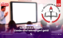 Son dakika haberi:  Lisede sınıf tekrarı geri geldi