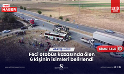 Feci otobüs kazasında ölen 6 kişinin isimleri belirlendi