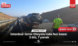 İstanbul-İzmir Otoyolu'nda feci kaza:  2 ölü, 7 yaralı