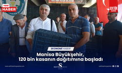 Manisa Büyükşehir, 120 bin kasanın dağıtımına başladı