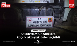 Salihli’de 2 bin 500 litre kaçak akaryakıt ele geçirildi