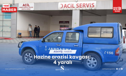 Hazine arazisi kavgası: 4 yaralı