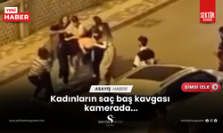 Kadınlar birbirine girdi, erkekler izledi