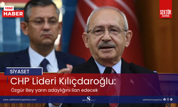 Kılıçdaroğlu: Özgür Bey yarın adaylığını ilan edecek