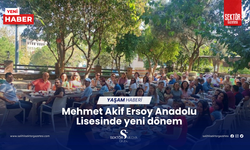 Mehmet Akif Ersoy Anadolu Lisesinde yeni dönem