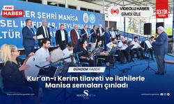 Kur’an-ı Kerim tilaveti ve ilahilerle  Manisa semaları çınladı