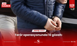 İzmir’de terör operasyonu: 10 gözaltı