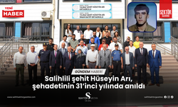 Salihlili şehit Hüseyin Arı, şehadetinin 31’inci yılında anıldı
