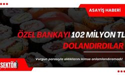 Özel Bankayı 102 Milyon Lira Dolandırdılar