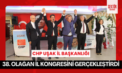 CHP Uşak İl Başkanlığı 38. Olağan İl Kongresini gerçekleştirdi