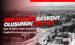 Ankara'nın başkent oluşunun 100.yılı!