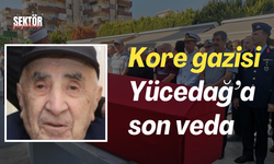 Kore gazisi Yücedağ’a son veda