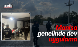 Manisa genelinde dev uygulama