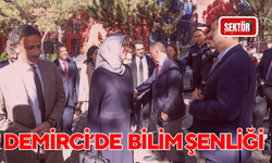 Demirci’de bilim şenliği