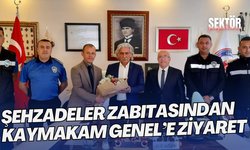 Şehzadeler zabıtasından Kaymakam Genel’e ziyaret