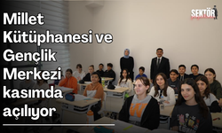 Millet Kütüphanesi ve Gençlik Merkezi kasımda açılıyor