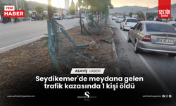 Seydikemer'de meydana gelen trafik kazasında 1 kişi öldü