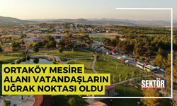 Ortaköy Mesire Alanı vatandaşların uğrak noktası oldu